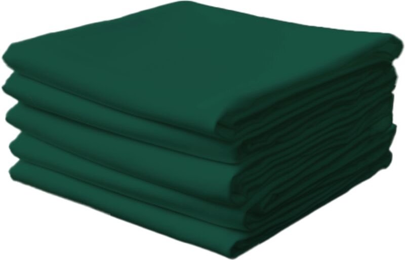 Stoffservietten Flaschengrün 10 Stück 50x50cm