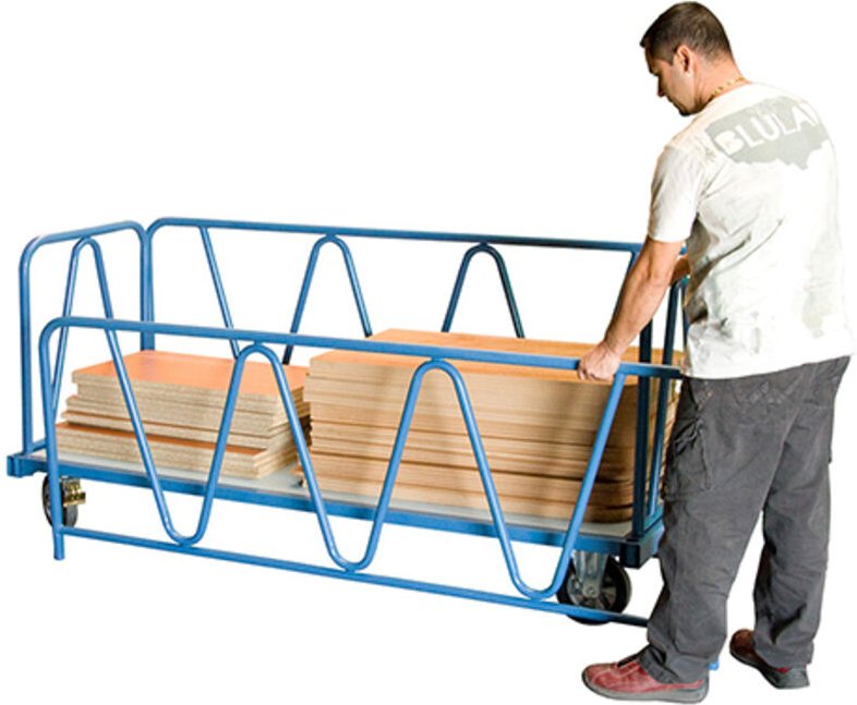 Schwerlastwagen - 1600x800 - Nur Platte und rechteckige Räder - 800007193