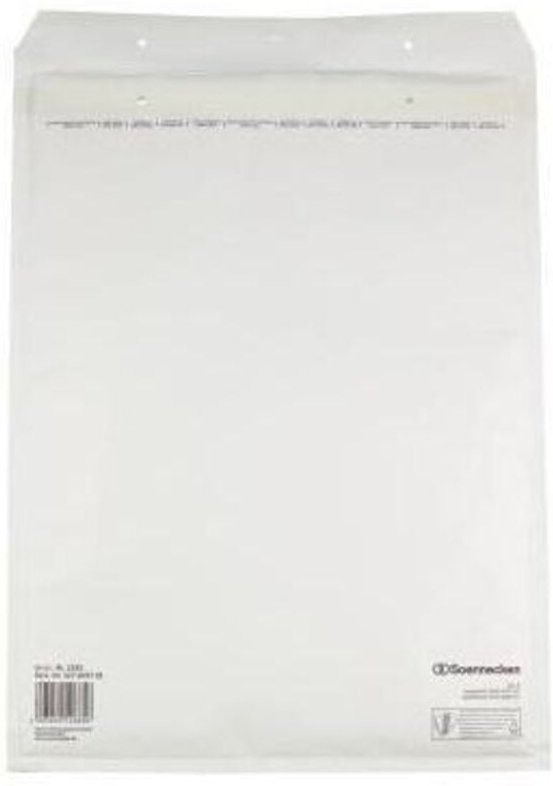 Luftpolstertasche K/7 mit Haftklebung Kraftpapier weiß 5 St./Pack.