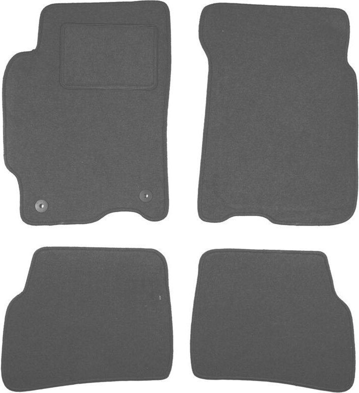 Graphit-Fußmatten für: Mazda 626 V GF Kombi, Liftback, Limousine (1997-2002)