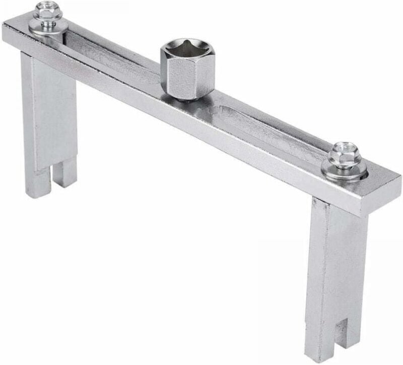 Geeignet für 308 Tankdeckelschlüssel Universal-Entfernungswerkzeug Einstellbarer Tankdeckelschlüssel Integrierter Silber