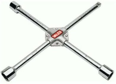 Iperbriko - Valex Kreuzschlüssel Reifenmontiermaschine Tires Attack 1-2' Kompass 17-19-21 mm.