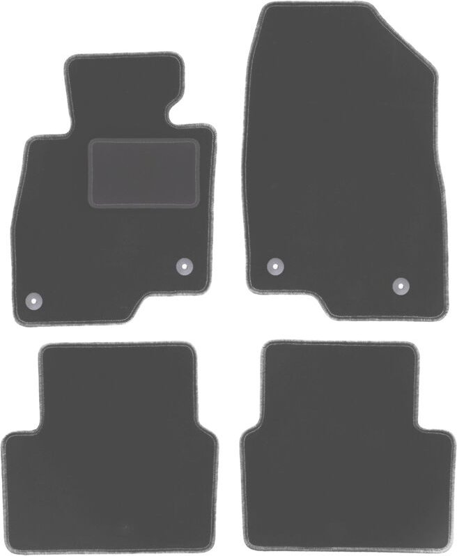 Graphit-Fußmatten für: Mazda 3 III (BM) Fließheck, Limousine (2013-)