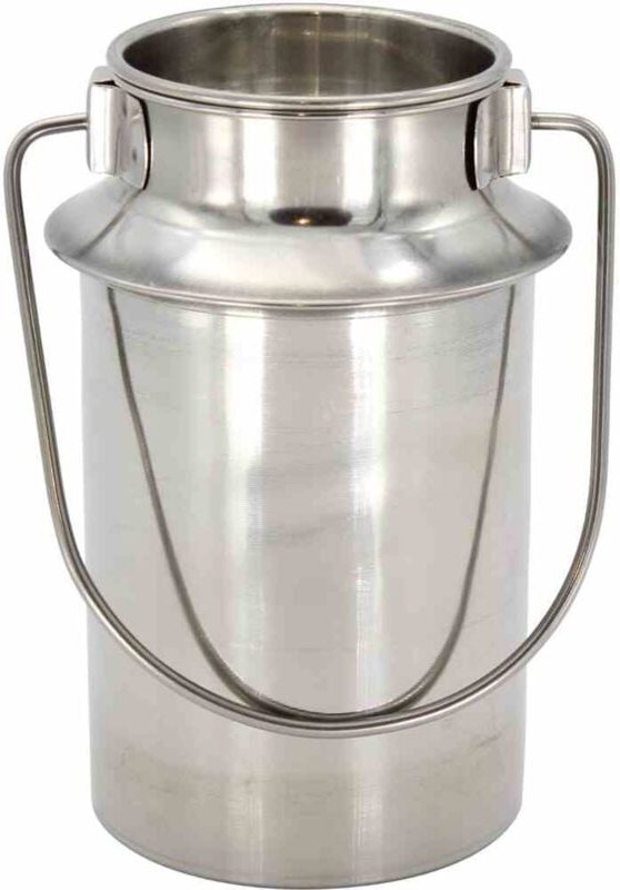 Milchkanne Edelstahl rostfrei 1,0 l