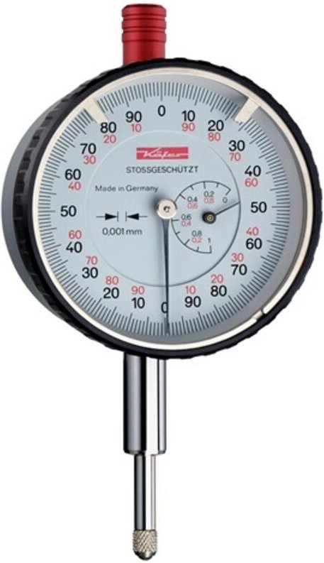 Käfer - Messuhr FM1.000/5 s 5mm Abl.0,001mm m.Stoßschutz - 10056