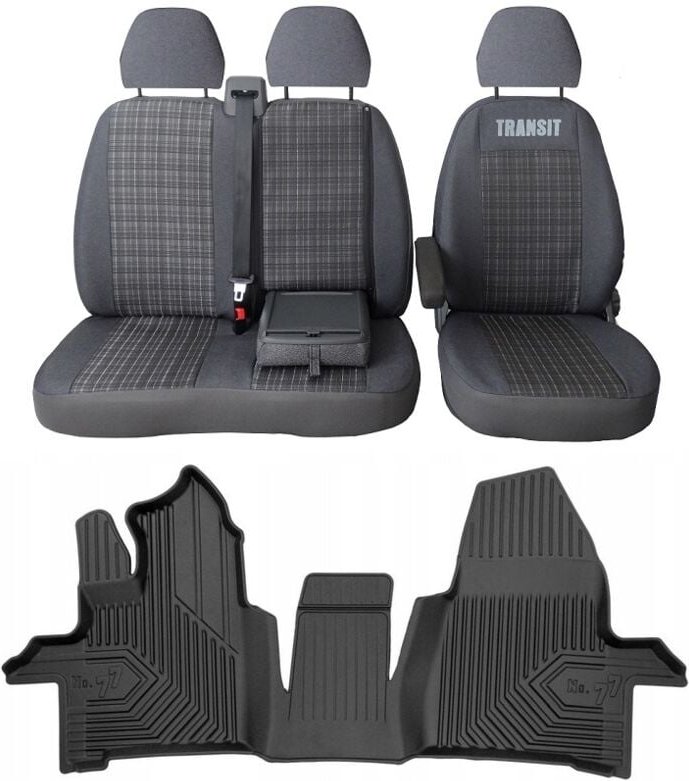 Satz Abdeckungen für Kanäle 77 FORD TRANSIT Mk8 Automatik 2013-