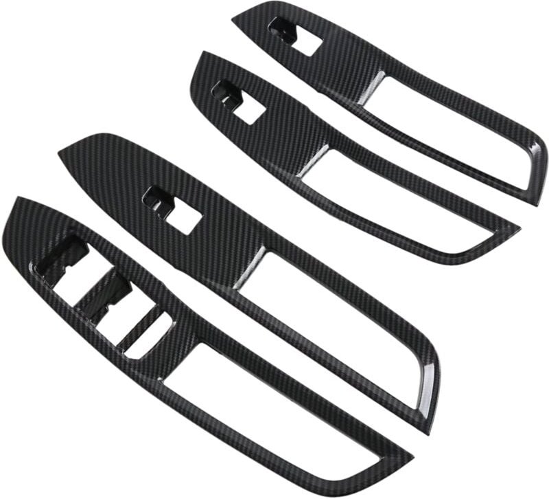 Thumbnail - Tlily - Für mg zs 2024 Auto Fenster Schalter Lift-Taste Abdeckung Trim Innen Accessoriess Carbon Fiber rhd