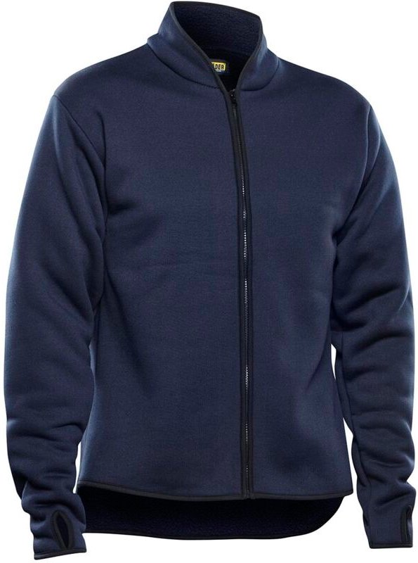 Arbeitsjacke mit Futter aus Plüsch 4770 - Marine XXXL