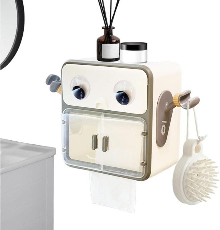 Taschentuchbox-Halter zur Wandmontage – moderner Taschentuchbox-Halter, moderner, staubdichter, platzsparender Organizer...