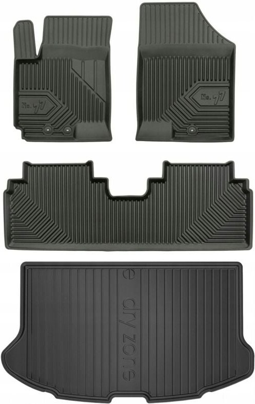 SET 77 Fußmatten und Fußmatten Hyundai ix20 2010-2019 g.