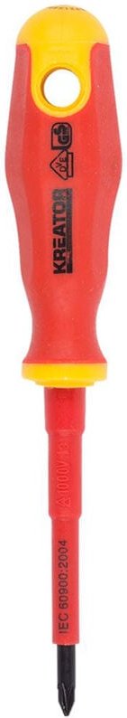 VDE-zertifizierter Kreuzschraubendreher Kreator PZ1 x 80 mm