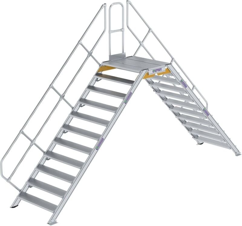 Günzburger Steigtechnik - berstieg 45° Stufenbreite 1.000 mm 11 Stufen - 600961