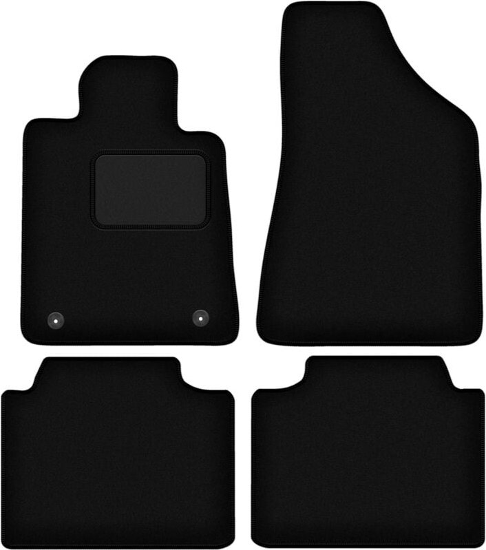 Thumbnail - Schwarze Veloursmatten für: Renault Safrane Liftback (1992-2000)