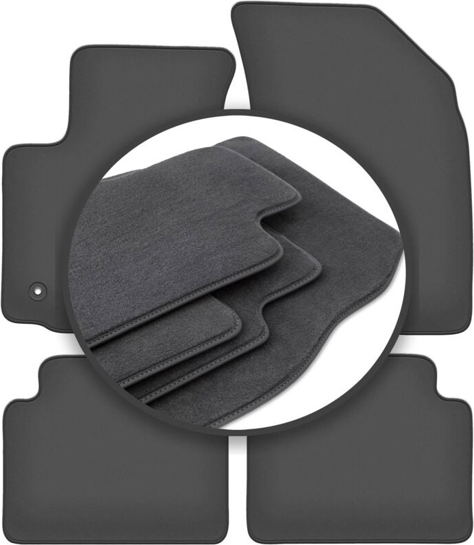 Premium-Fußmatten für: Daewoo Kalos Fließheck, Limousine (2002-2011)