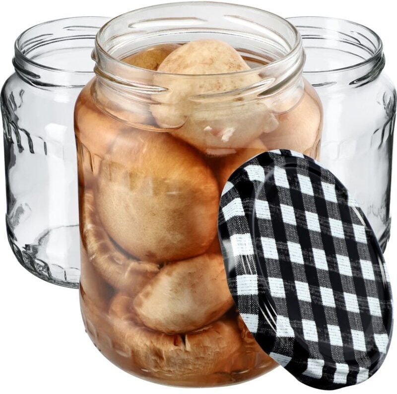 KADAX Berti-Glas 720ml fi82 TO-720 Faceta 6er-Pack