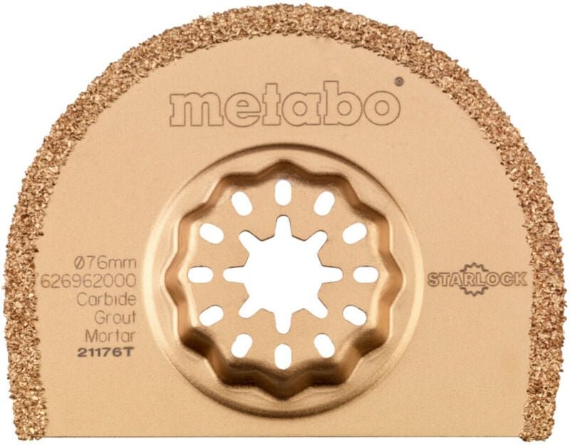 Metabo - Segmentsägeblatt, Fugen und Spachtel, hm, 76 mm (626962000)