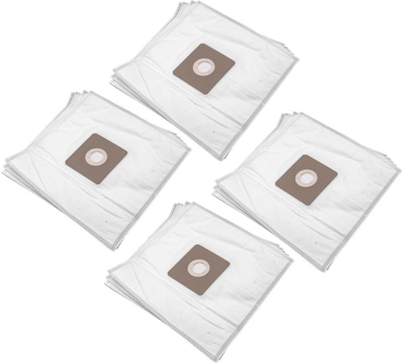 20x Staubsaugerbeutel kompatibel mit Dirt Devil Swiffy, Popster Splash Staubsauger - Mikrovlies, 31cm x 22,5cm, Weiß - V...