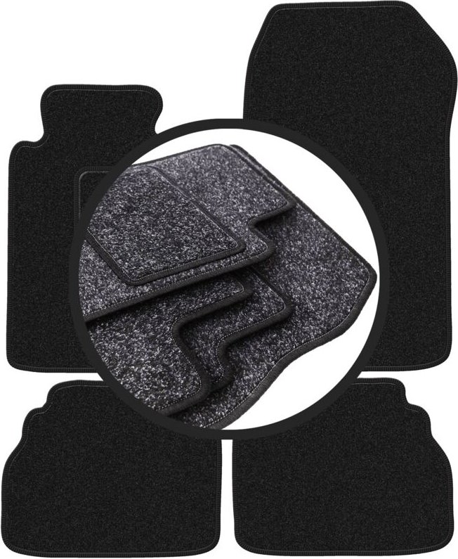 ANTHRA Autofußmatten für: Mercedes E W210 Limousine, Kombi (1995-2003)