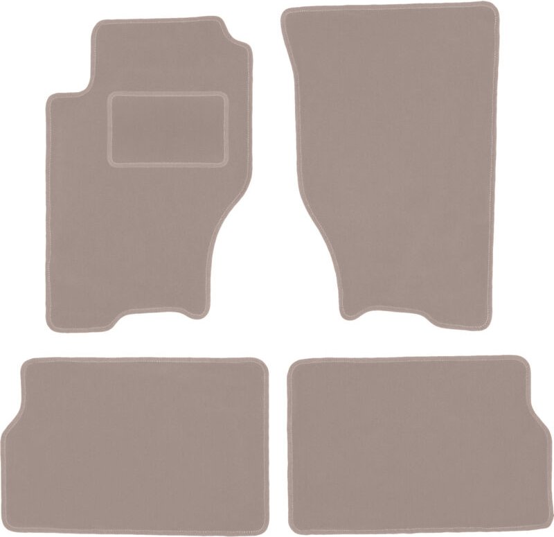 Beige Veloursmatten für: Kia Sorento I SUV (2003-2009)