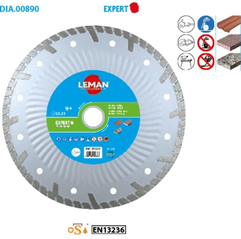 Diamant-Scheibe für Fliesen und Stein Expert ø 115 Bohrung 22,23 Ep. 2,0 mm