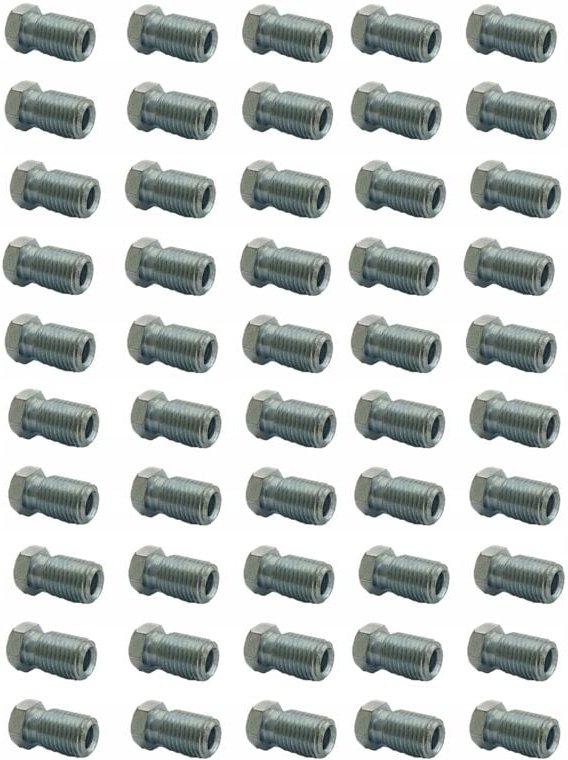 50x Bremsschlauchende M10x1 KPS2 DF - für Trichterkegel