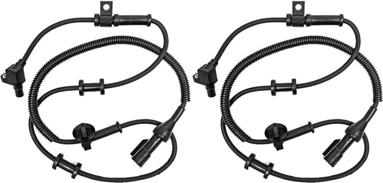 Tlily - Stück ABS-Raddrehzahlsensor vorne links und rechts für Super Duty 4WD1999-2004 ALS197, F81Z2C204BA, F81Z2C204BB