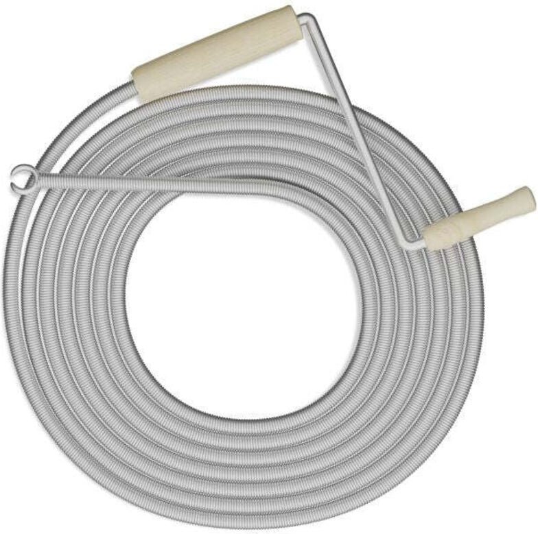 Spiralkurbel und klaue zur rohrreinigung