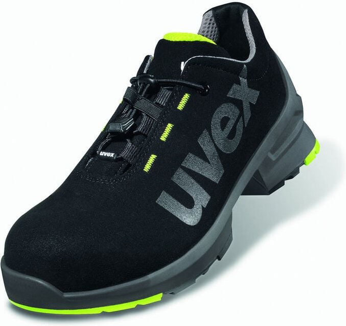 Thumbnail - Uvex - 1 Sicherheitshalbschuh 8544 schwarz/gelb S2 esd sr Gr.44 W11