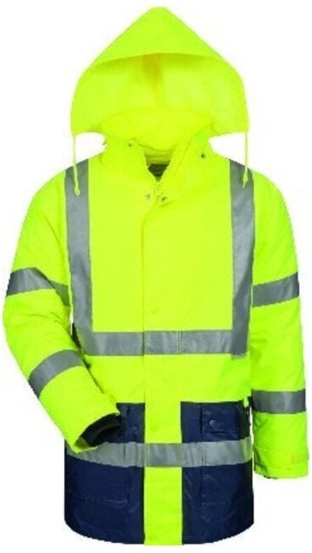 Thumbnail - Safestyle - Warnparka, Gr. l, orange/blau