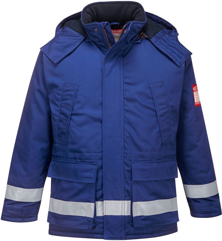Thumbnail - Winterparka FR Antistatisch Königsblau M