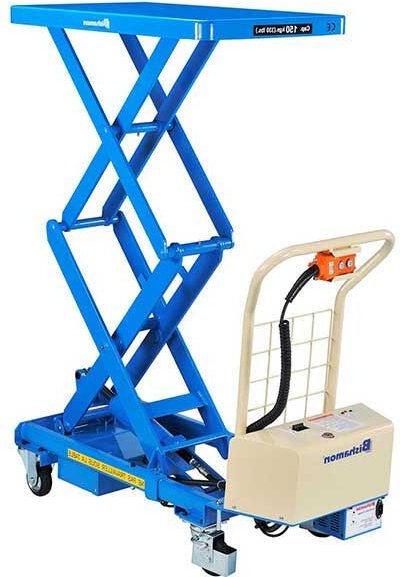 Matisère - Hubtisch für große Höhen - Max. Hubhöhe 1380mm - Max. Tragfähigkeit 150kg - Elektrischer Hubtisch - Industrie...