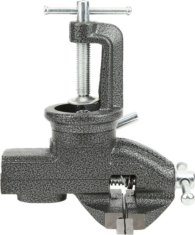 Ej.life - Schraubstock für Werkbank, Tischbank, 80 mm, Gusseisen, 360 Grad drehbar, Bohrmaschine, Schraubstock für Holzb...