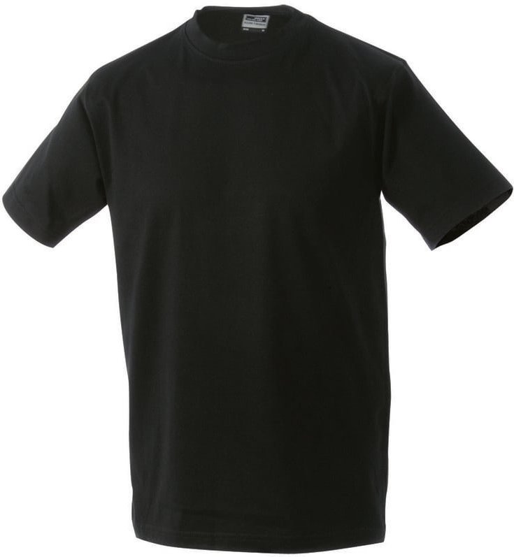 Jn T-Shirt Round-T Heavy JN002 100%BW, black, Größe m