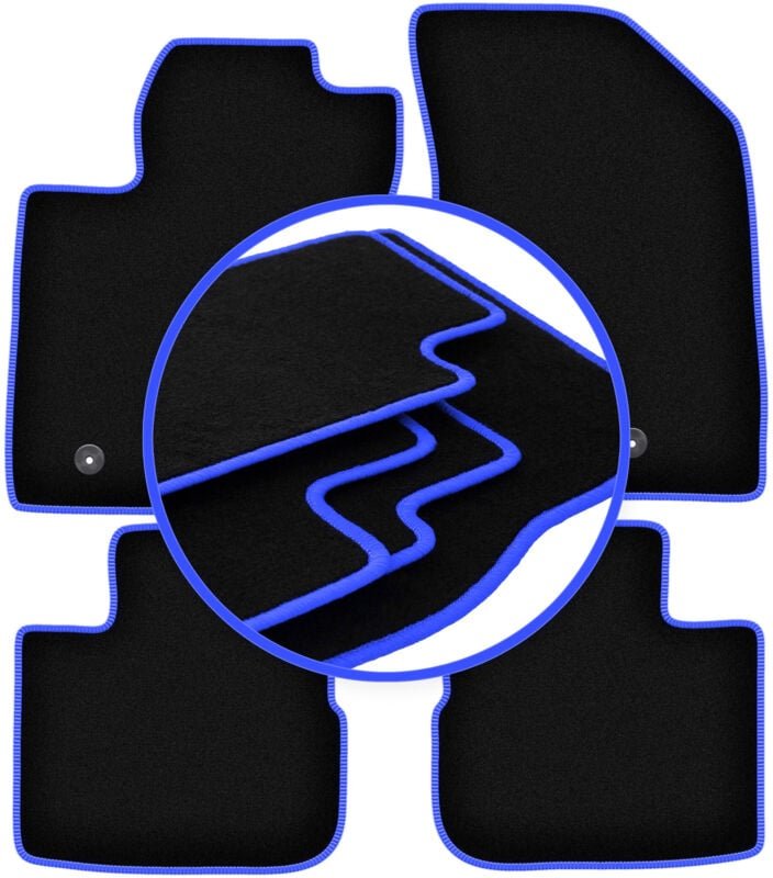 CARLUX-BLUE Autofußmatten für: Fiat Tipo II Kombi (2015-)