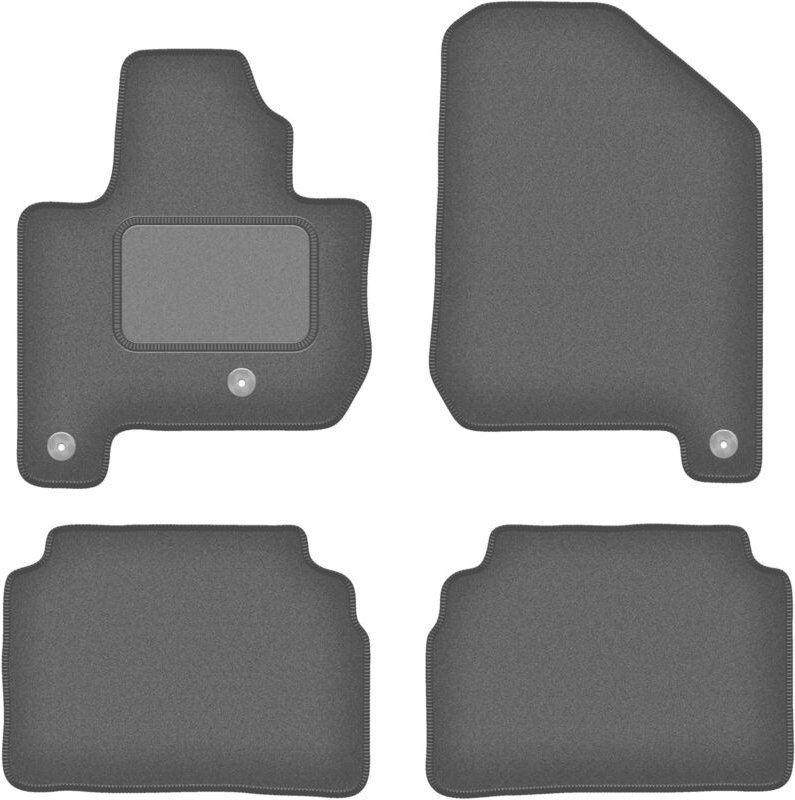 Graphit-Fußmatten für: Kia Soul EV Fließheck (2013-2019)