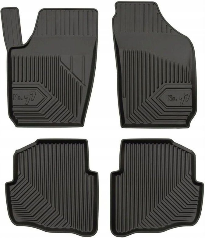 GUMMIMATTEN Volkswagen FOX 2003-2011 KOFFERRAUM 77