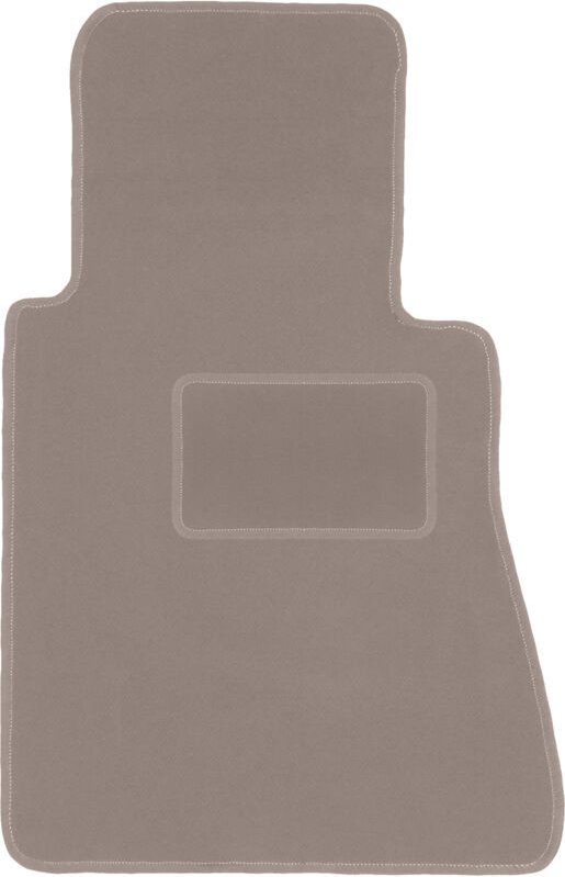 Beige Fahrermatte für: Mercedes W123 Limousine, Kombi (1975-1986)