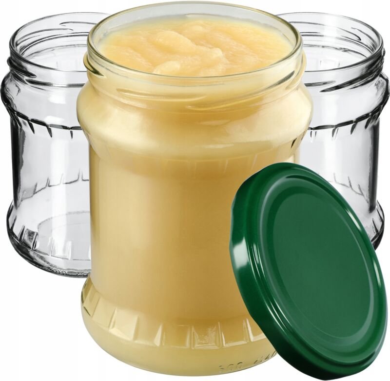 Słój Anna 500ml fi82 TO-500/8 pakiet 8szt + - Kadax