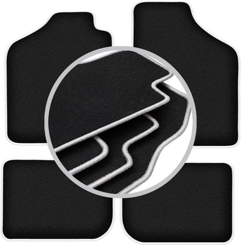 CARLUX-SILVER Autofußmatten für: Fiat Uno Fließheck (1983-2001)