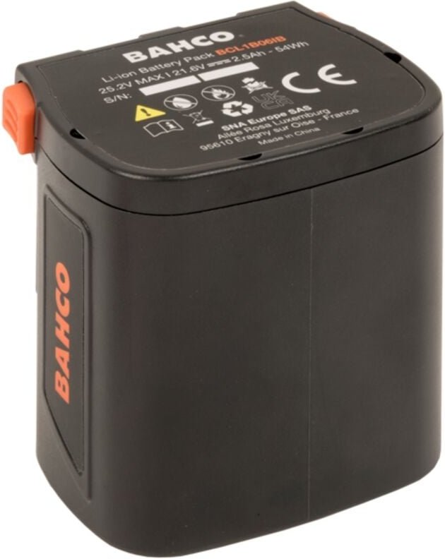 Bahco - Lithium-Ionen-Akku 54 Wh für elektrische Baum- und Rebschere BCL25IB