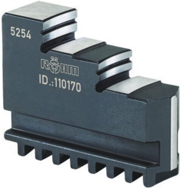 Röhm Drehbacke DB, Größe 500/630, 3-Backensatz, DIN 6350 nach innen abgestufte Backe - 110018