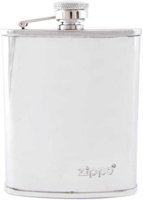 Piersiówka ZIPPO STEEL POLISHED 180ml