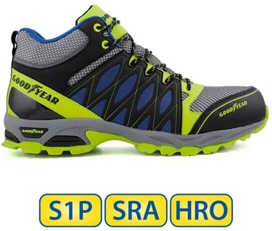 GOODYEAR S1P SRA HRO Sicherheitsstiefel Mehrfarbig 47