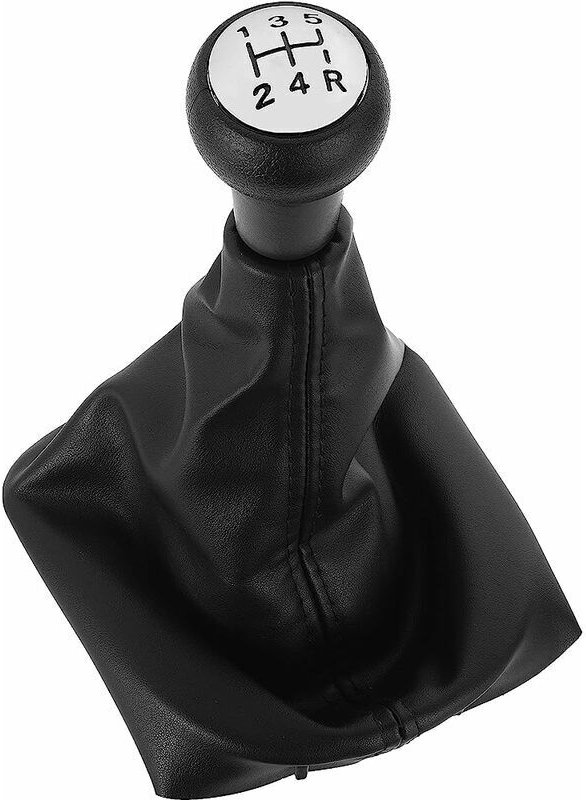 5-Gang-Schaltknauf, kompatibel für 207 307 cc 308 (schwarz)