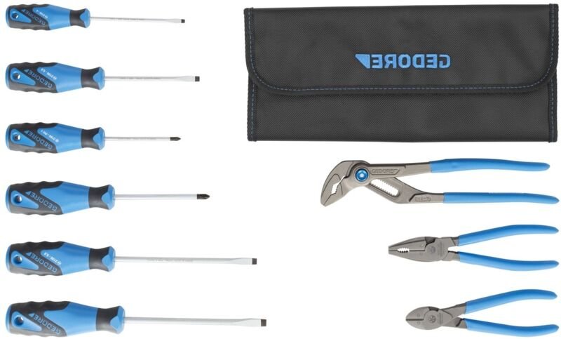 Gedore Werkzeugset in Rolltasche WT 1056 9-003