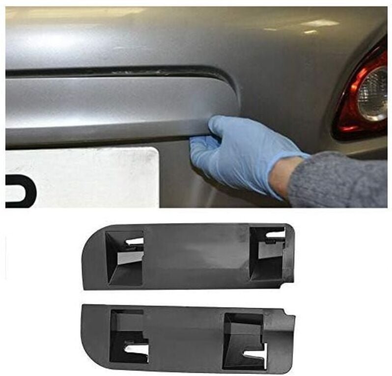 Odipie - 2-teiliges Reparaturset für Heckklappengriffverkleidung und Kofferraumgriffabdeckung, gebrochener Clip, passend...