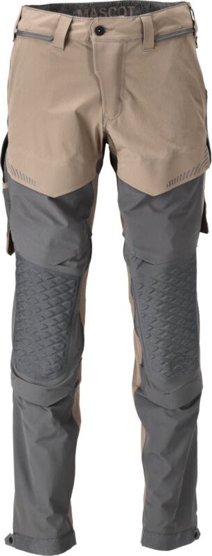 Hose mit Knietaschen 22279-605-5689 Gr. 90C60 dunkles sandbeige/anthrazitgrau - Mascot