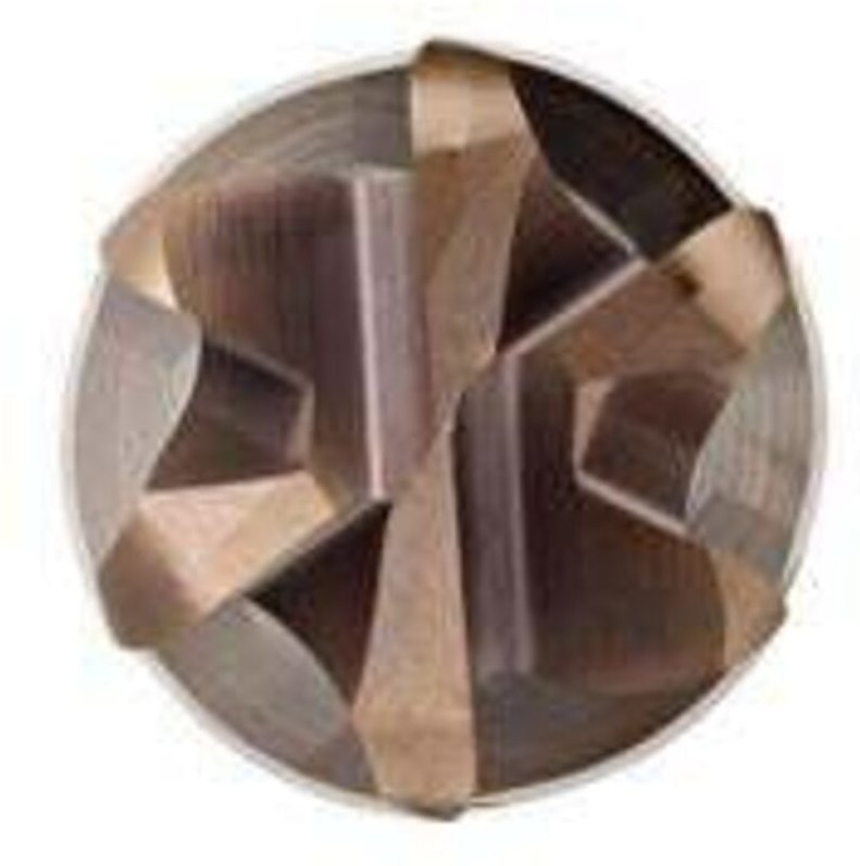 Schaftfräser S536 D.12mm R.2mm Gesamt-L.75mm Schneiden-L.12mm hm TiSiN 25Grad