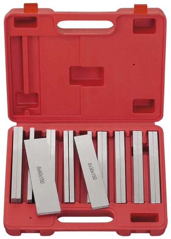 Serie von 18 Barren aus Stahl in verschiedenen Starken Fervi p016