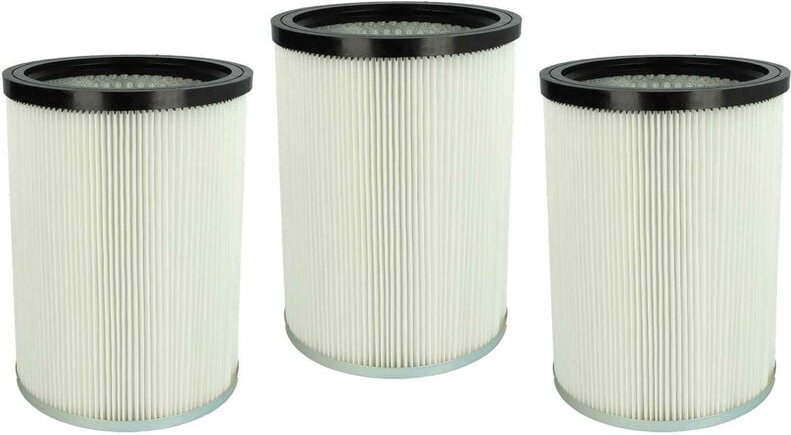 3x Faltenfilter kompatibel mit Kärcher nt 50/1 Me Classic vex, nt 50/1 Me Classic Edition eu Staubsauger - Patronenfilte...